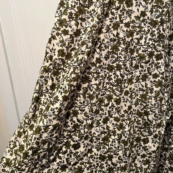 OPT dress from Shopbop. White/green. Size M - Picture 3 of 7